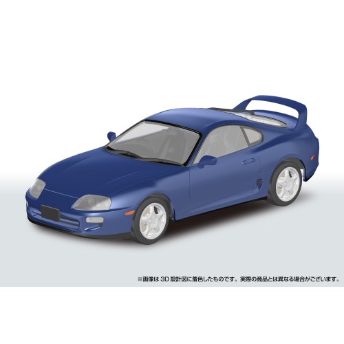 Other - 楽プラ スナップカー 1／24 JZA80 スープラ 1996 ブルーマイカメタリック 【08-BM】 (プラモデル)