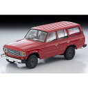 LV-N279b トヨタ ランドクルーザー60 スタンダード グレードアップバン仕様(赤)1/64【320333】(ミニカー)ミニカー