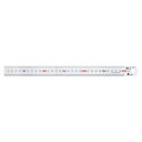直尺シルバー 300mm【G-22D】(工具)おもちゃ プラモデル