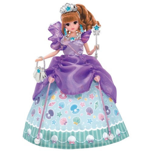 リカちゃん ドリームファンタジー マジカルリボンマーメイドドレスおもちゃ こども 子供 女の子 人形遊び 洋服 3歳