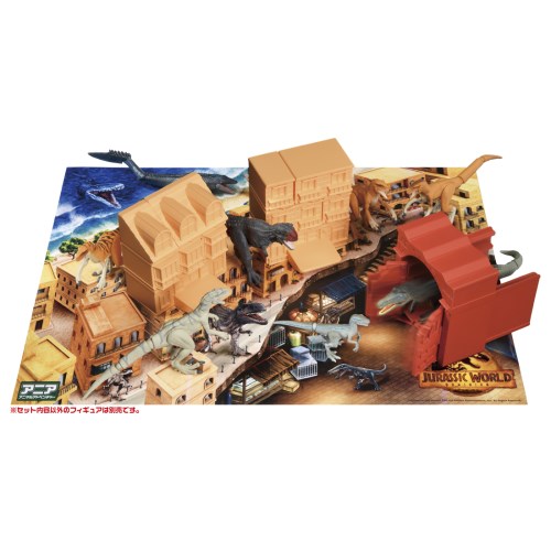 アニア ジュラシック ワールド 大暴れ！マルタ島の恐竜プレイセットおもちゃ こども 子供 男の子 3歳