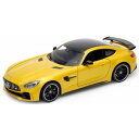 WELLY メルセデス AMG GTR (イエロー)1／24(ミニカー)ミニカー