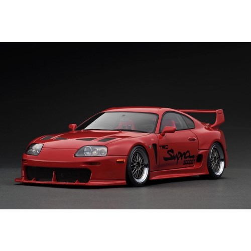 【早い者勝ち!!11/20から使える当店限定クーポン】ignition model Toyota Supra (A80) TRD 3000GT Red (1／18 Scale) 【IG3602】 (ミニカー)
