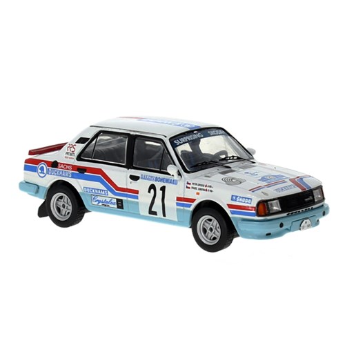 IXO シュコダ 130L 1988年 ボヘミアラリー＃21 P.Sibera／P.Gross 1／43【RAC408C】(ミニカー)ミニカー