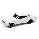 JOHNNY LIGHTNING 1962 プリムス サヴォイ マックス ウェッジ アルパインホワイト 1／64  (ミニカー)ミニカー