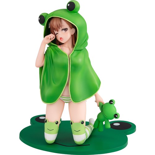 『とある科学の超電磁砲T』 御坂美琴 フード☆るっく ゲコ太ver. 1／7スケール (塗装済み完成品フィギュア)フィギュア とあるシリーズ