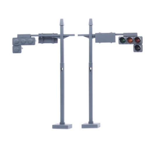 1／24 ガレージ＆ツールシリーズ 交通信号機(車両用／歩行者用)セット 【GT35】 (プラモデル)のサムネイル