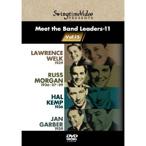 【エントリーでポイント10倍★3/4_20:00〜3/11_1:59まで】Meet the Band Leaders-11 【DVD】