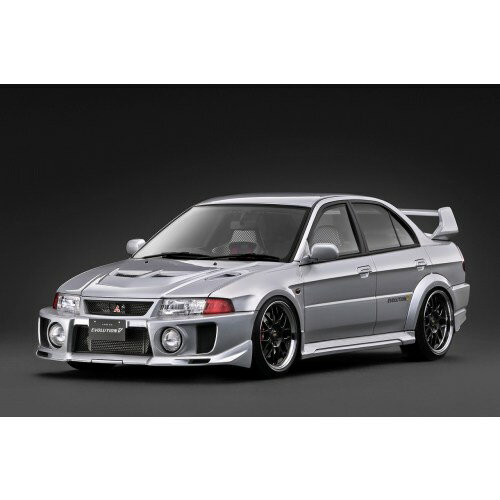 ignition model Mitsubishi LANCER EVOLUTION V (CP9A) Silver(1／18 Scale)  (ミニカー)