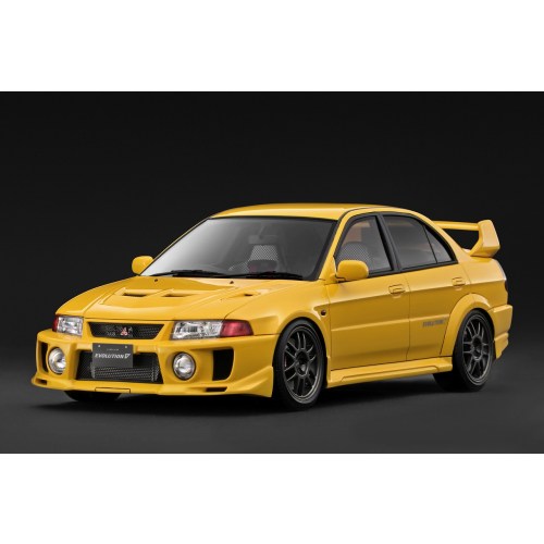 ignition model Mitsubishi LANCER EVOLUTION V (CP9A) Yellow(1／18 Scale)  (ミニカー)