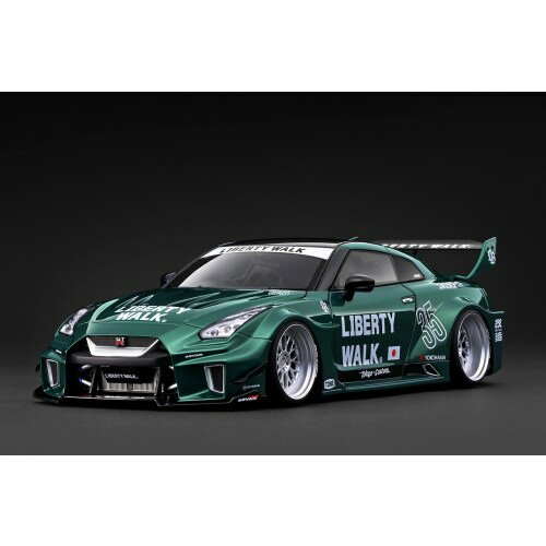 ignition model LB-Silhouette WORKS GT Nissan 35GT-RR Green Metallic (1／18 Scale)  (ミニカー)