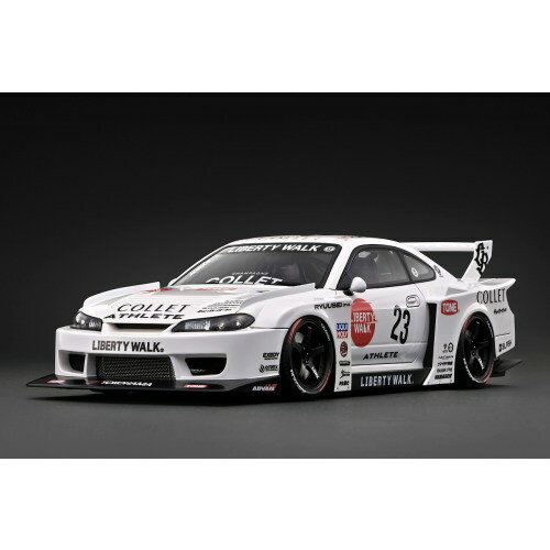 ignition model LB-Super Silhouette S15 SILVIA White (1／18 Scale)  (ミニカー)
