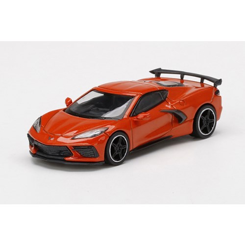 MINI-GT 1／64 シボレー コルベット スティングレイ 2020 セブリング オレンジ ティントコート 左ハンドル 【MGT00227-L】ミニカー