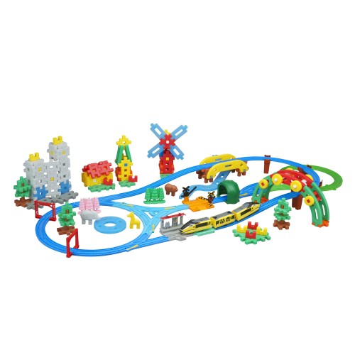 【11/25限定! 最大1000円OFFクーポン】プラレールと遊ぼう! Gakkenニューブロック ジオラマデラックスセット クリスマスおもちゃ こども 子供 ...