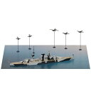 1／700 地中海の戦い(イギリス海軍 戦艦 バーラム VS ドイツ空軍) 【SPS19】 (プラモデル)おもちゃ プラモデル