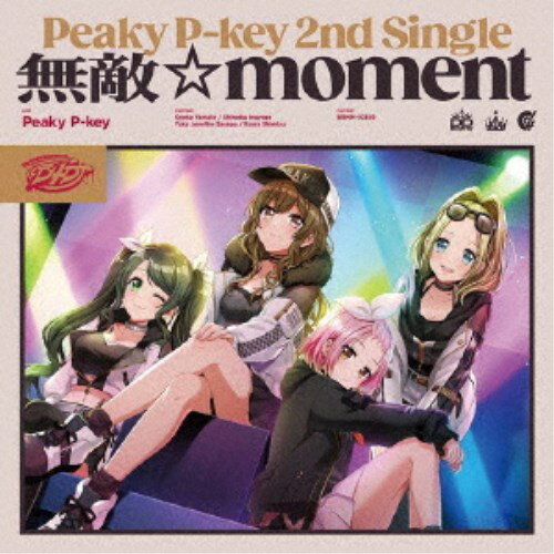 Peaky P-key／無敵☆moment《通常盤》 【CD】