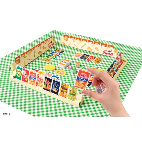 【11/25限定! 最大1000円OFFクーポン】Calbee サクッと! パーティージャン!おもちゃ こども 子供 パーティ ゲーム 6歳