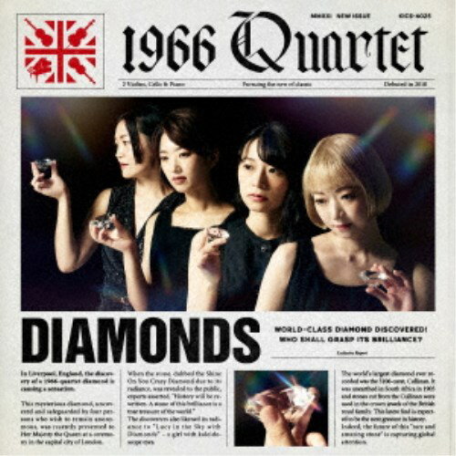 1966 QUARTET／DIAMONDS 【CD】