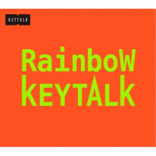 KEYTALK／Rainbow《完全生産限定盤》 (初回限定) 【CD+DVD】