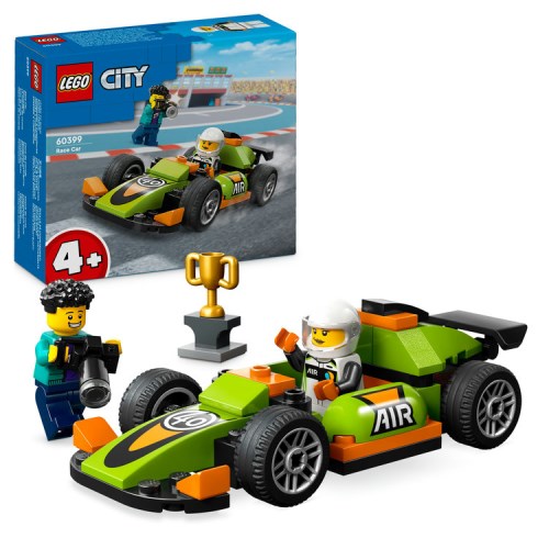 LEGO レゴ シティ みどりのレースカー 60399おもちゃ こども 子供 レゴ ブロック 4歳