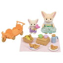 【10/1限定! 最大P6倍 & 最大2000円OFFクーポン!!】シルバニアファミリー DF-24 なかよしピクニックセット-フェネックきょうだい-おもちゃ こども 子供 女の子 人形遊び 3歳