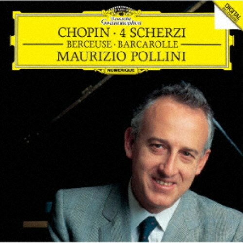 マウリツィオ・ポリーニ／ショパン：スケルツォ全曲、子守歌、舟歌 (初回限定) 【CD】