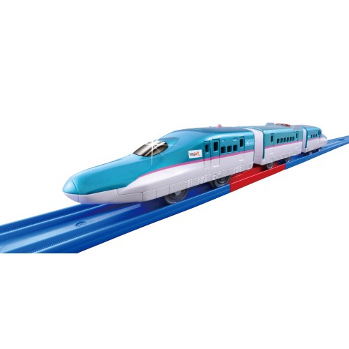 プラレール S 16 レールで速度チェンジ！！ E5系 新幹線 はやぶさおもちゃ こども 子供 男の子 電車 3歳