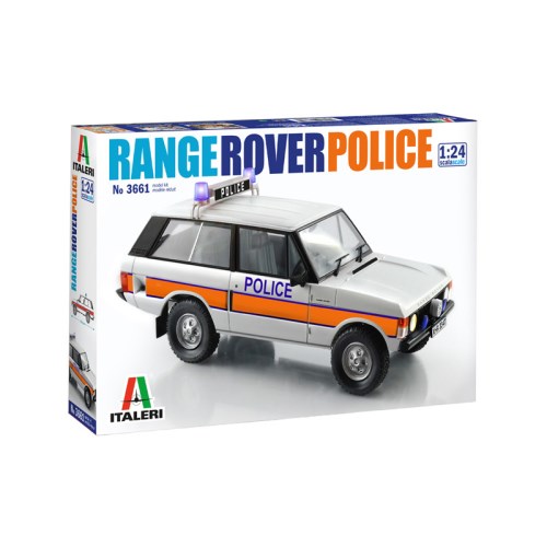 【6/4 20時〜ポイント5倍＆6/5・10は1000円OFFクーポン！】イタレリ 1／24 レンジローバー パトカー 【IT3661】(プラモデル) 【再販】