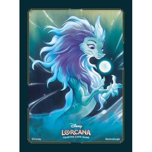 【11/25限定! 最大1000円OFFクーポン】ディズニー・ロルカナ・TCG 日本語版 公式カードスリーブ「シスー 神聖なる水の竜」おもちゃ こども 子供 8...