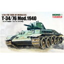 【7/18限定! 楽天会員なら最大P4倍】1/35 TANKS OF THE WORLD ソビエト中戦車 T-34/76 1940年型 【MD004】 (プラスチックモデルキット)【再販】