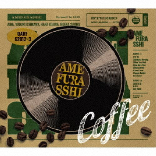 AMEFURASSHI／Coffee《豪華盤》 【CD+Blu-ray】