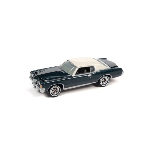 JOHNNY LIGHTNING 1971 ポンティアック グランプリ ブルーストーンブルー 1／64【JLSP283B】 (ミニカー)ミニカー