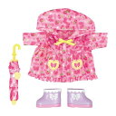 メルちゃん きせかえセット ピンクのレインコートセットおもちゃ こども 子供 女の子 人形遊び 洋服 3歳