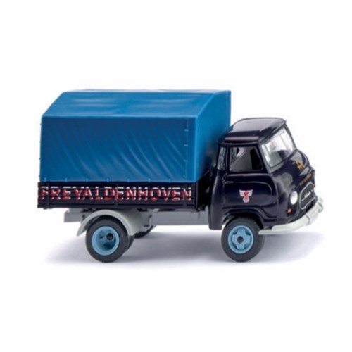 【11/25限定! 最大1000円OFFクーポン】WIKING 1／87 ハノマーグ・クーリエ フラットベッドトラック’Freyaldenhoven’1958-67 【034001】 (ミニカー)