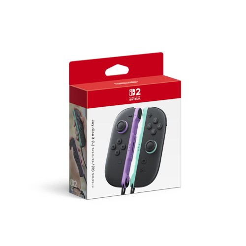 Nintendo Switch Joy-Con 2 (L)/(R) ライトパープル/ライトグリーン BEE-A-JABABの商品画像（楽天市場）