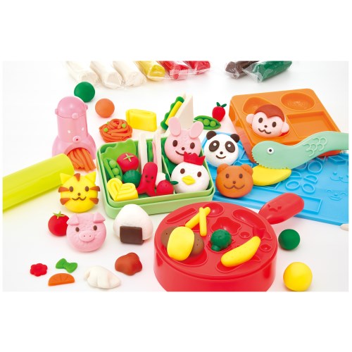 【11/25限定! 最大1000円OFFクーポン】ねんDo!ねんどでおりょうり!おべんとうセットおもちゃ こども 子供 知育 勉強 3歳