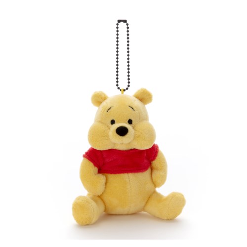 【数量限定!! 当店で使える200円OFFクーポン】ディズニーキャラクター／ファニーフェイス／ボールチェーンマスコット／くまのプーさんLおもちゃ こども 子供 女の子 ぬいぐるみ 6歳のサムネイル