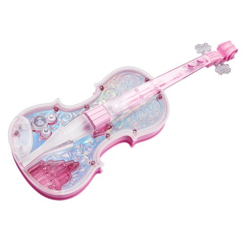 ディズニー ライト＆オーケストラバイオリン ピンク おもちゃ こども 子供 知育 勉強 3歳 ミッキーマウス