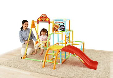 アンパンマン うちの子天才 カンタン折りたたみ!ブランコパークDXおもちゃ こども 子供 知育 勉強 遊具 室内 2歳