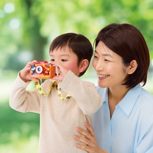 【11/25限定! 最大1000円OFFクーポン】きょうはなに撮る？アンパンマンキッズカメラ クリスマスおもちゃ こども 子供 知育 勉強 3歳 2