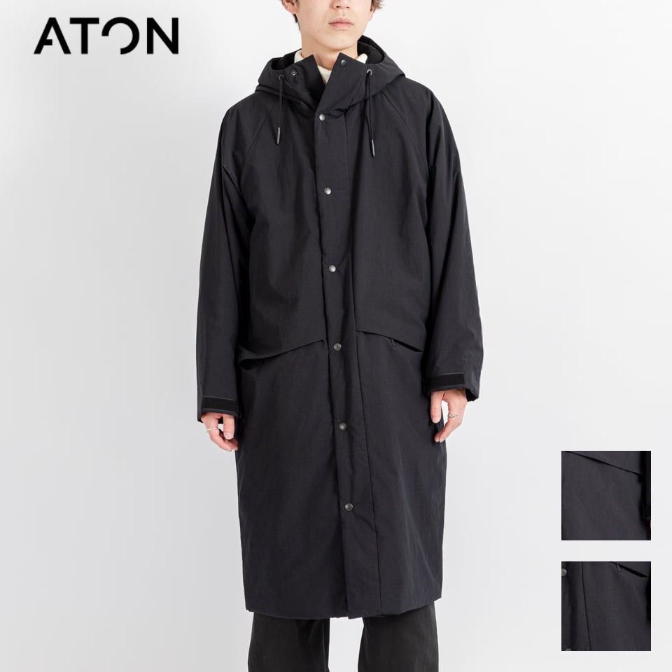 アサコ ナイロン フーデッドコート ASAKO NYLON HOODED COAT AT-CMAGNW0905 CATEGORY コート ロングコート