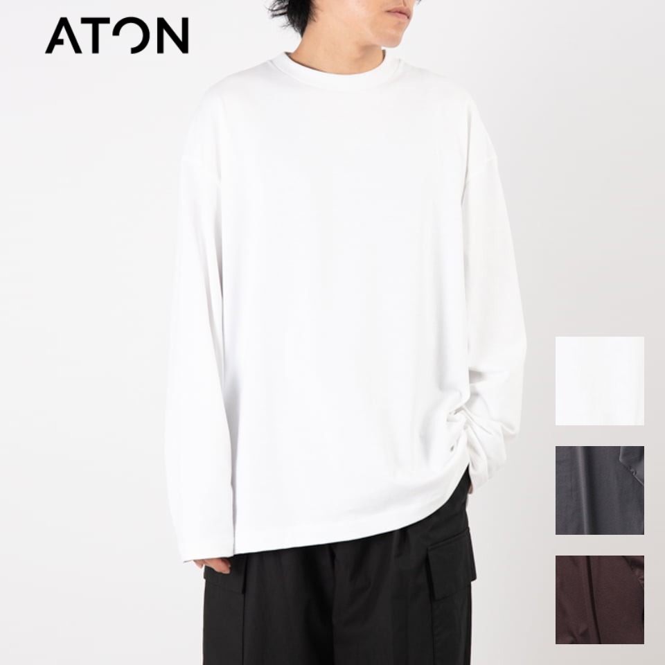 スビン 60/2 オーバーサイズ ロングスリーブ Tシャツ SUVIN 60/2 OVERSIZED LONG SLEEVE T-SHIRT AT-KKAGSW0018 KKAGSW0018 ティーシャツ CATEGORY