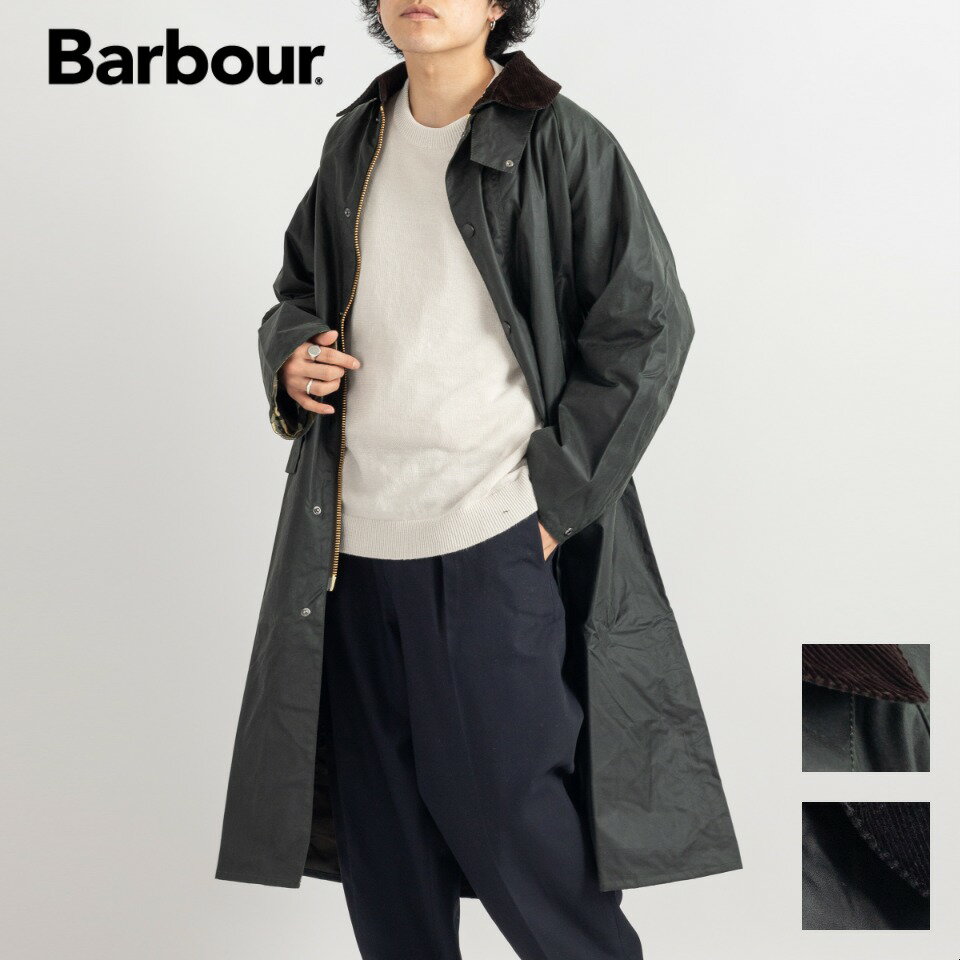 Barbour バブアー Barbour os wax burghley バブアー オーバーサイズ ワックス バーレー ブラック グリーン