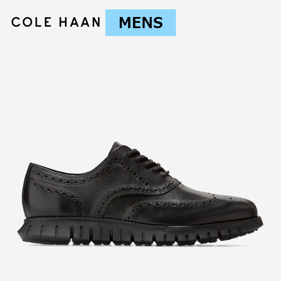 ڤ㤤ʪޥ饽 ݥ5&ڥ륯ݥ桪COLE HAAN ϡ ZEROGRAND REMASTERED WING TIP OXFORDS  ޥ 󥰥åץåե ֥å