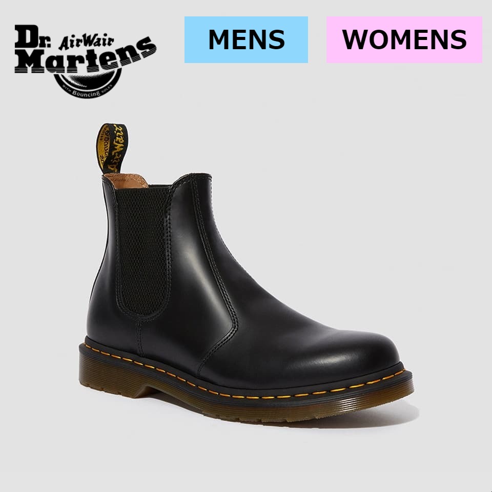 【お買い物マラソン限定 ポイント5倍&スペシャルクーポン配布中！】【Dr. Martens ドクターマーチン 】2976 イエローステッチ チェルシーブーツ 2976 YS チェルシーブーツ 22227001 シューズ ブーツ