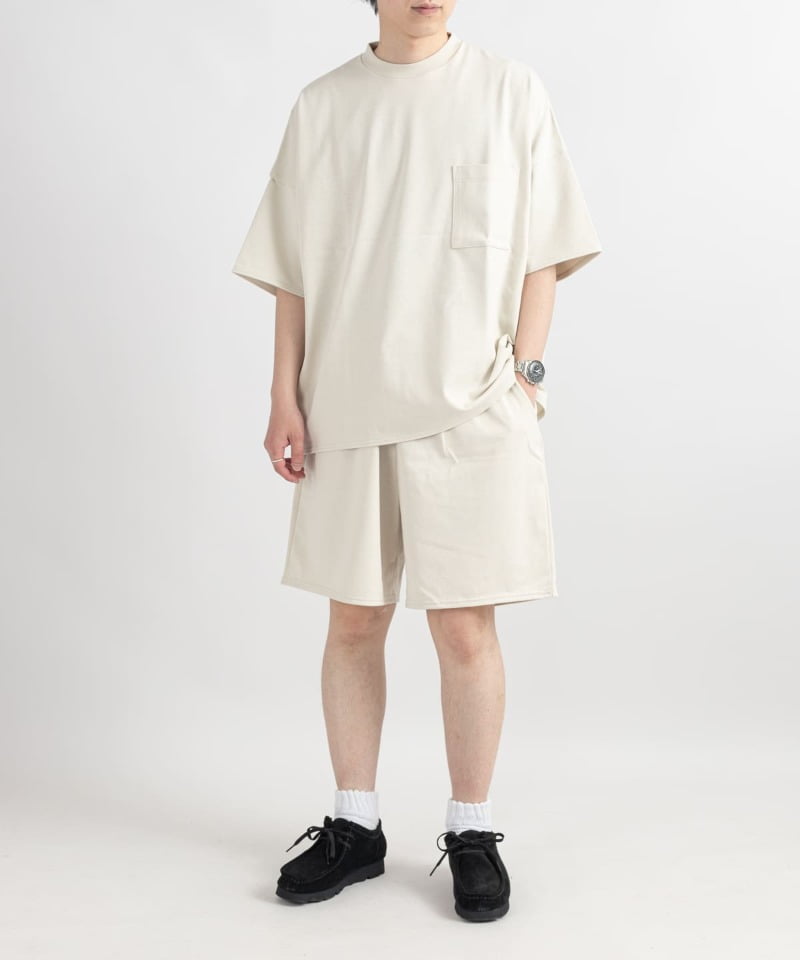 【お買い物マラソン限定 ポイント5倍&スペシャルクーポン配布中！】marka マーカ POCKET TEE - 20//1 RECYCLE SUVIN ORGANIAC COTTON KNIT ポケット TEE 20//1 リサイクル スヴィン オーガニック コットン ニット ブラック フェーデッドブラック オフホワイト ダークブラウン 2