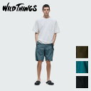 ワイルドシングス WILD THINGS ワイルドシングス CARRY SHORTS キャリーショーツ ブラック カーキ フォレストグリーン