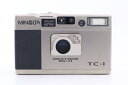 【中古】 MINOLTA TC-1 チタンシルバー ミノルタ コンパクトフィルムカメラ (f03662)