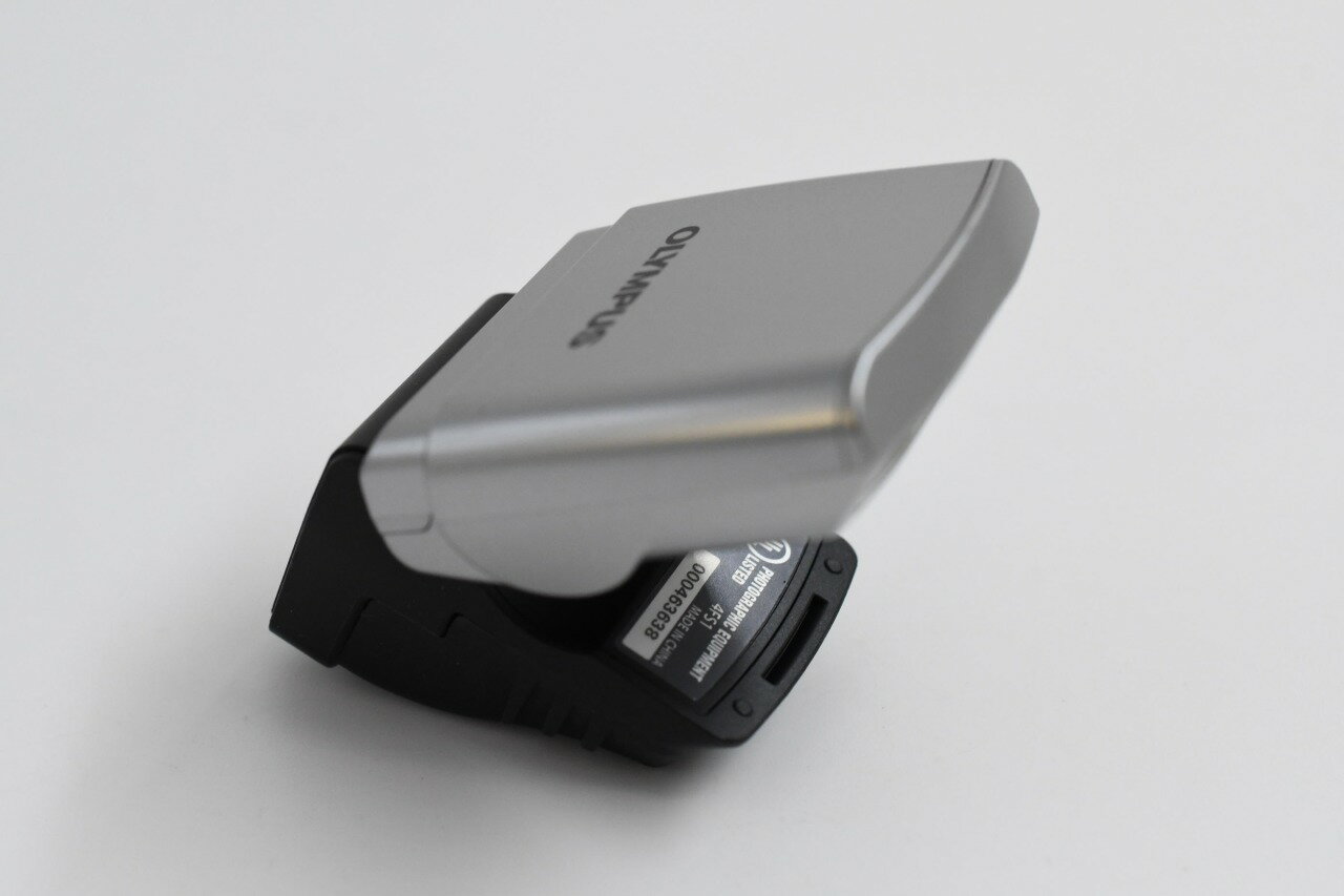 【中古】 OLYMPUS オリンパス 4FS1 シルバー エレクトロニックフラッシュ (f00640)