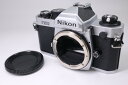 【中古】Nikon NEW FM2 シルバー ニコン フィルムカメラ (f04393)
